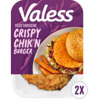 Een afbeelding van Valess Vegetarische crispy chick'n burger