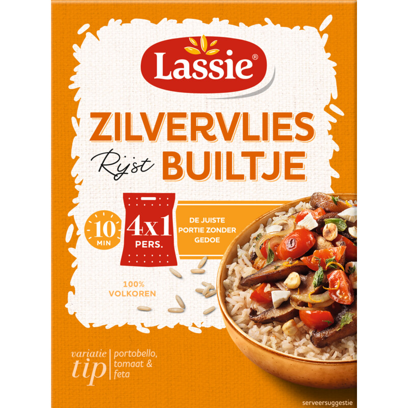 Een afbeelding van Lassie Zilvervliesrijst builtje