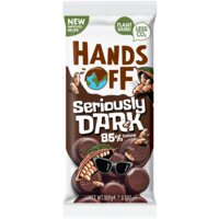 Een afbeelding van Hands Off Seriously dark 85% cacao