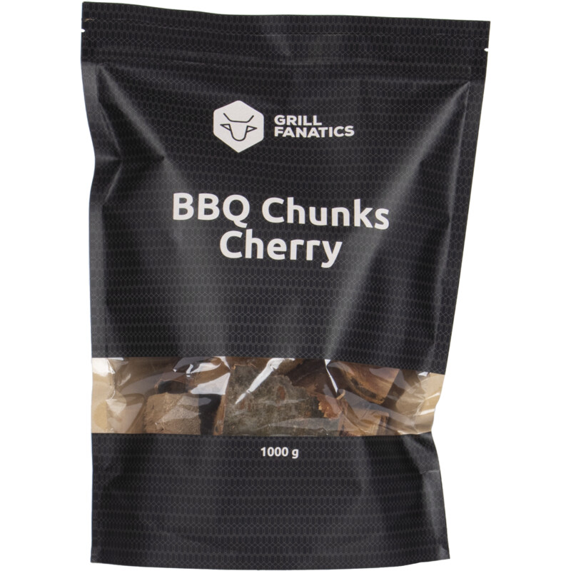 Een afbeelding van Grill Fanatics BBQ chunks kersen