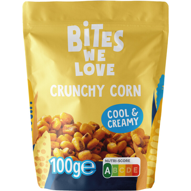 Een afbeelding van BitesWeLove Crunchy corn cool & creamy