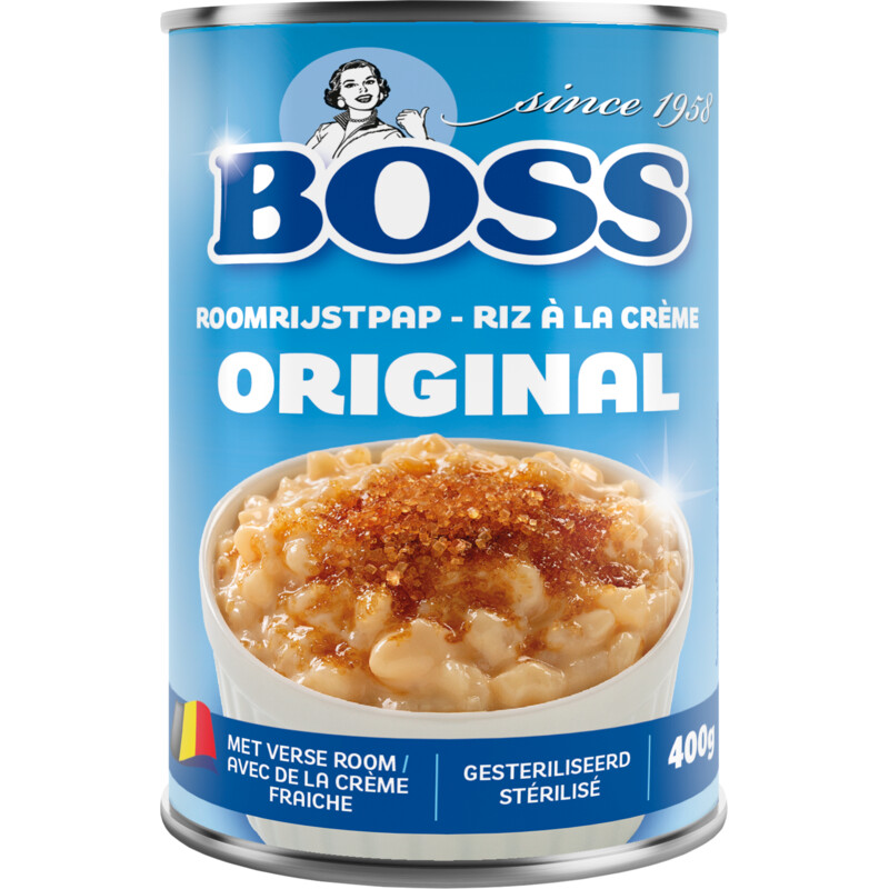 Een afbeelding van Boss roomrijstpap Bel