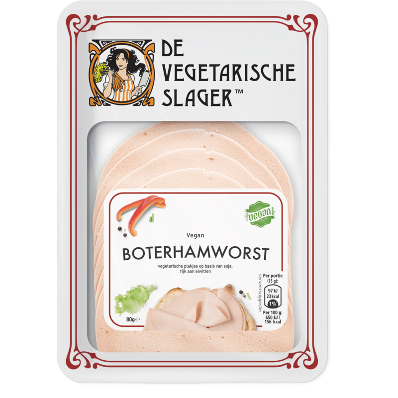 Een afbeelding van Vegetarische Slager Boterhamworst