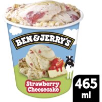 Een afbeelding van Ben & Jerry's Strawberry cheesecake