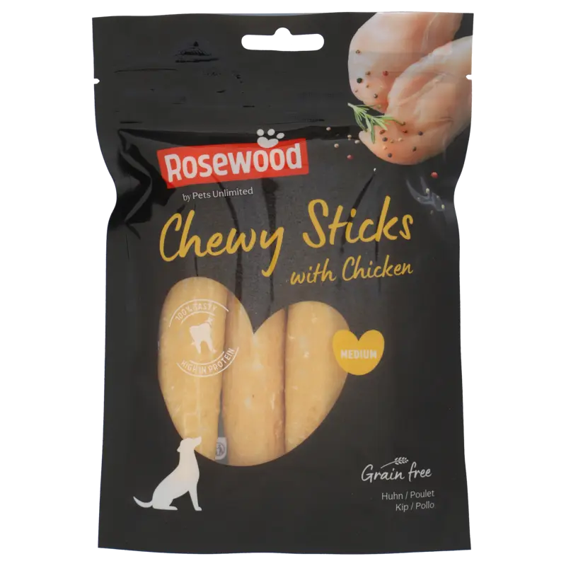 Chewy sticks with chicken medium