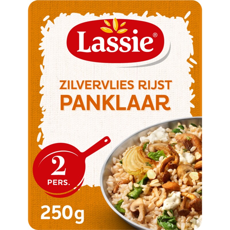 Een afbeelding van Lassie Zilvervlies rijst panklaar