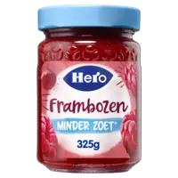 Hero Jam minder zoet frambozen