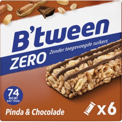 pdp-image-Hero B'tween mueslireep zero pinda chocolade