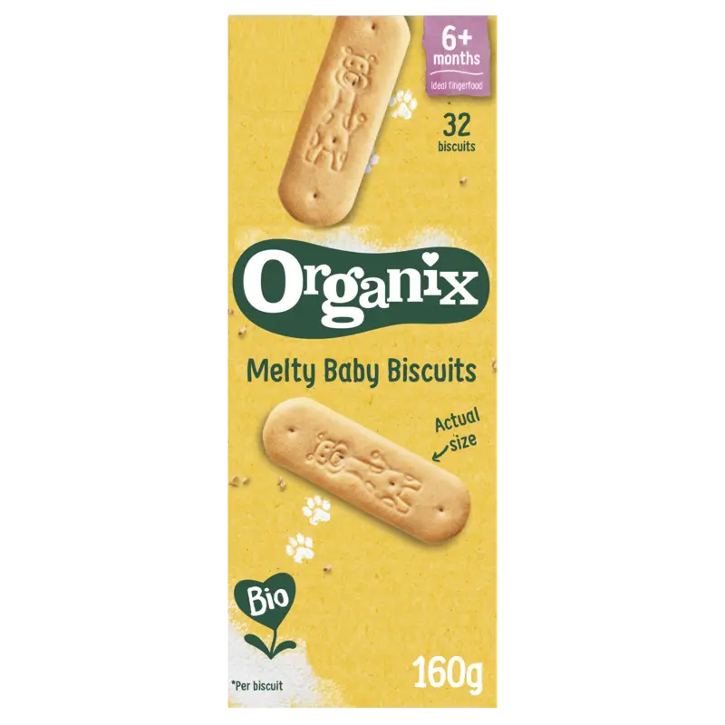 Snack Melty Baby Biscuits 6+m