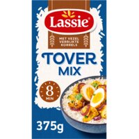 Een afbeelding van Lassie Tover mix met vezel verrijkte korrels