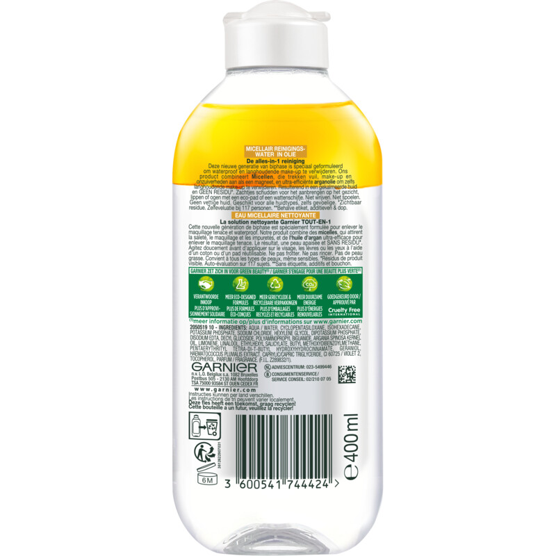 Een afbeelding van Garnier Micellair reinigingswater in olie