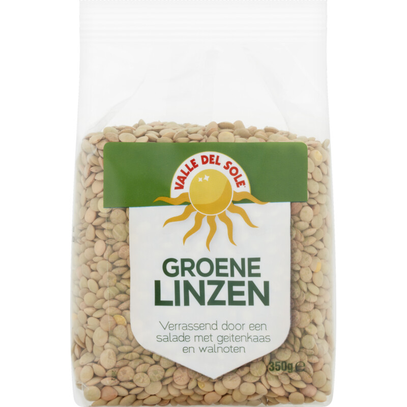 Een afbeelding van Valle del sole Groene linzen