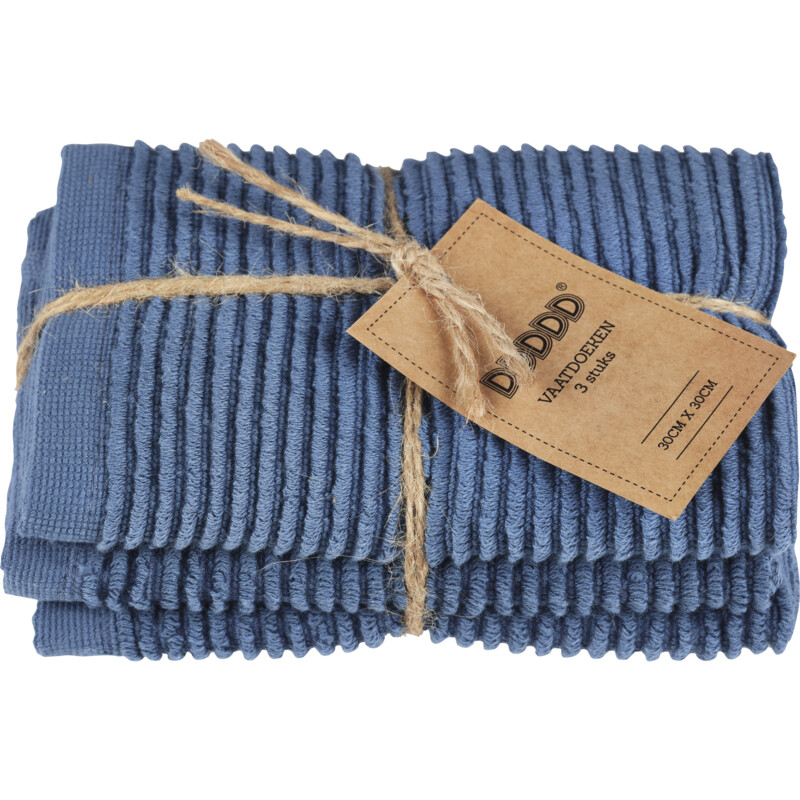 Een afbeelding van DDDDD Vaatdoek blauw