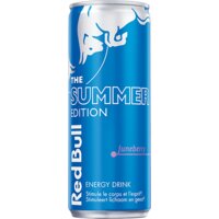 Een afbeelding van Red Bull Sea blue edition juneberry bel