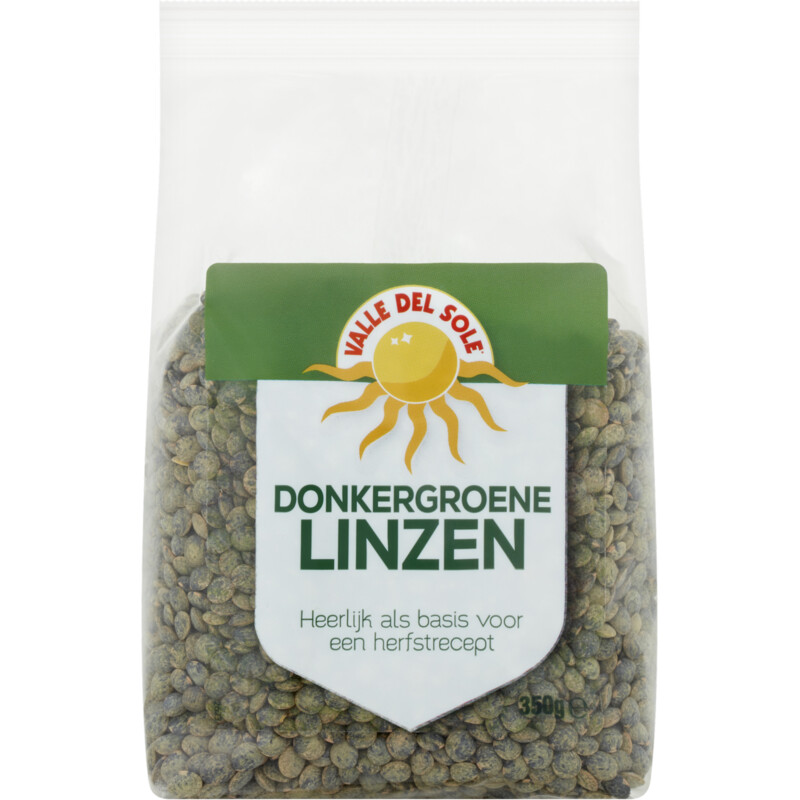Een afbeelding van Valle del sole Donkergroene linzen