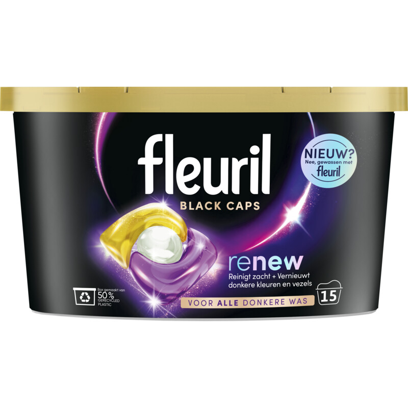 Een afbeelding van Fleuril Renew black caps