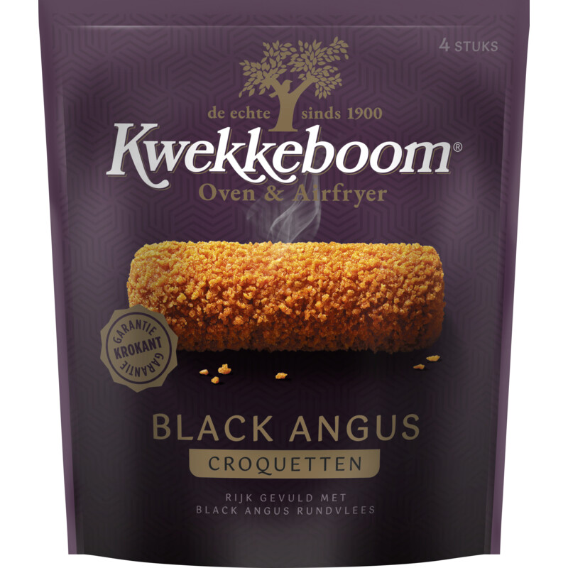 Een afbeelding van Kwekkeboom Oven black angus croquetten
