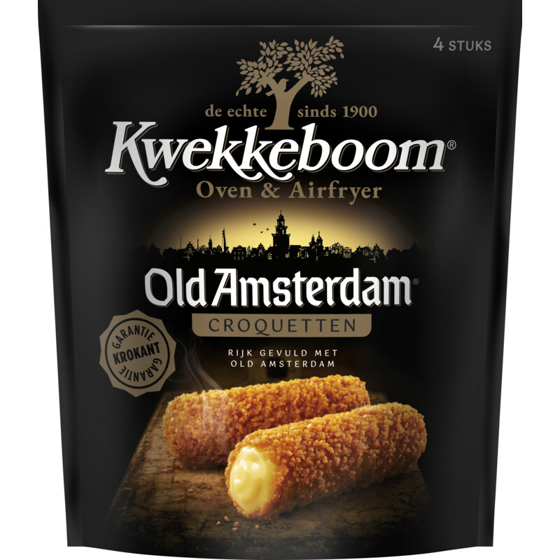 Een afbeelding van Kwekkeboom Old Amsterdam croquetten