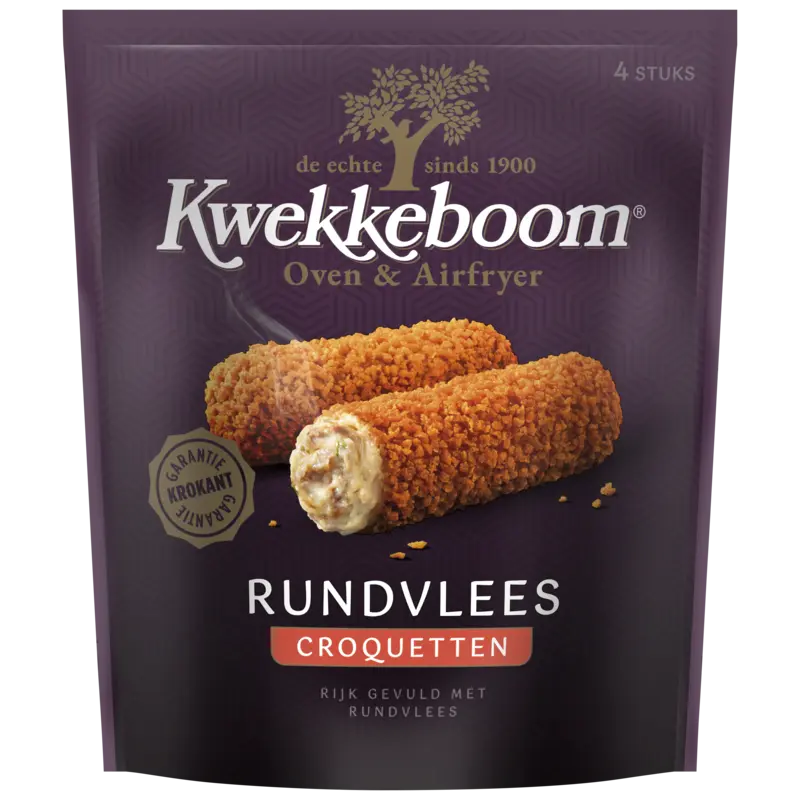 Kwekkeboom Oven & airfryer rundvlees croquetten