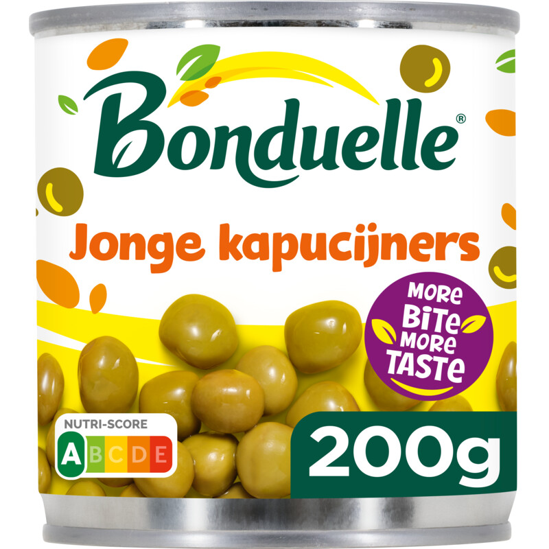Een afbeelding van Bonduelle Jonge kapucijners