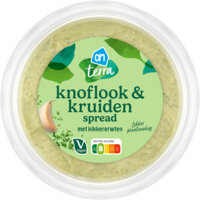 Een afbeelding van AH Terra Plantaardig knoflook & kruiden spread