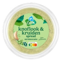 AH Terra Plantaardig knoflook & kruiden spread