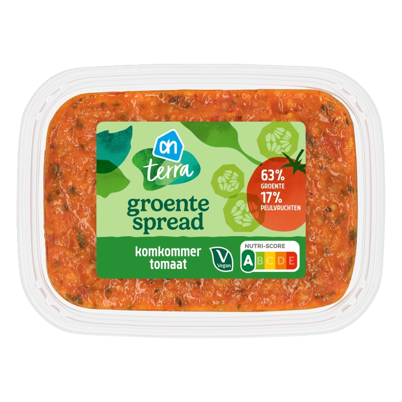 AH Terra Plantaardig groentespread komkommer