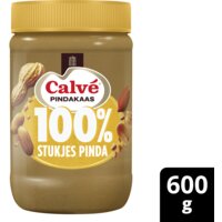 Een afbeelding van Calvé Pindakaas 100% pinda's grof