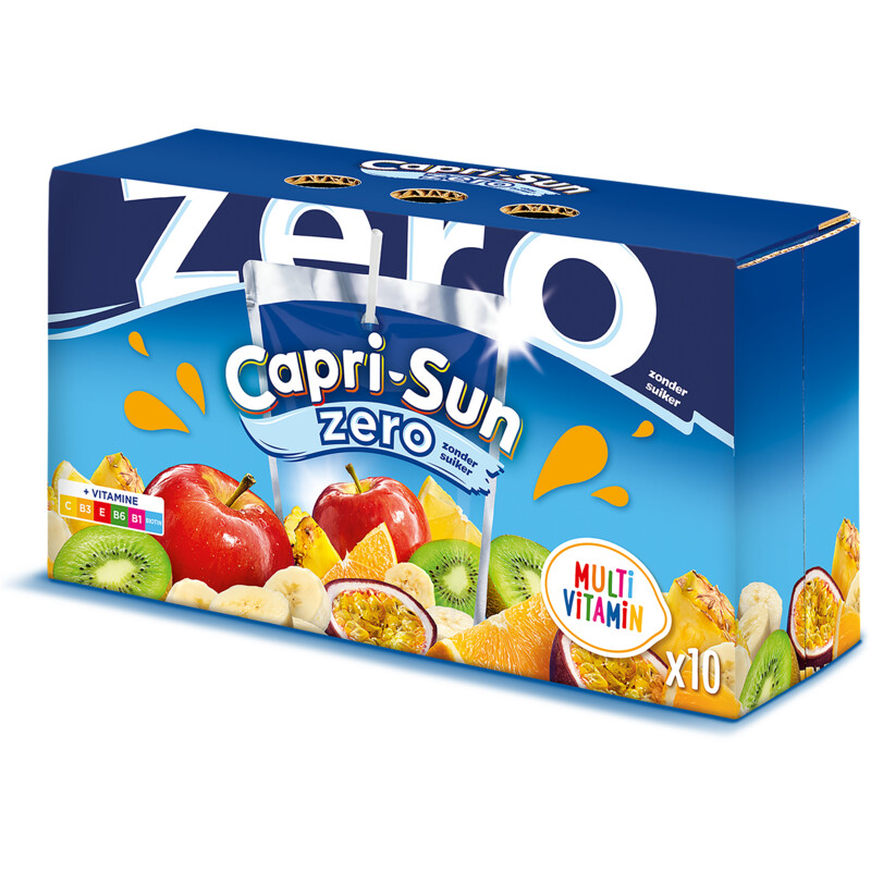 Een afbeelding van Capri-Sun Multivitamin zero 10-pack