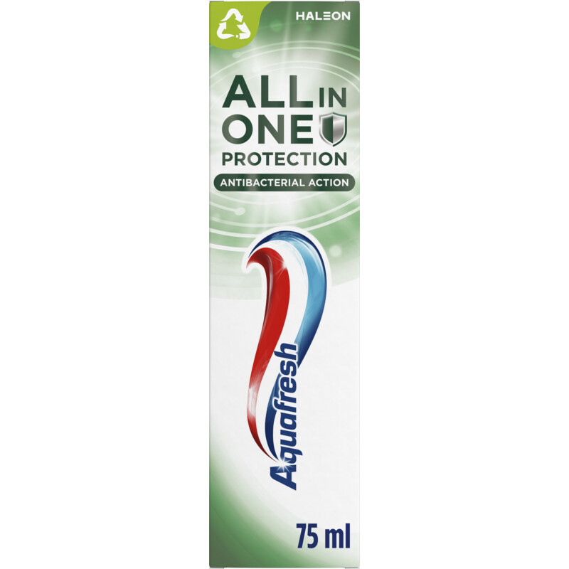 Een afbeelding van Aquafresh All-in-one protection antibacterial