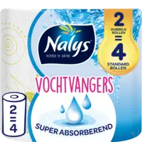 Nalys Vochtvangers dubbelrol keukenpapier