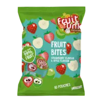 Fruitfunk Fruit bites strawberry & apple
