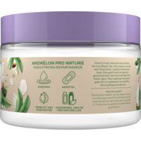 Een afbeelding van Andrélon Pro nature shea strong repair haarmasker