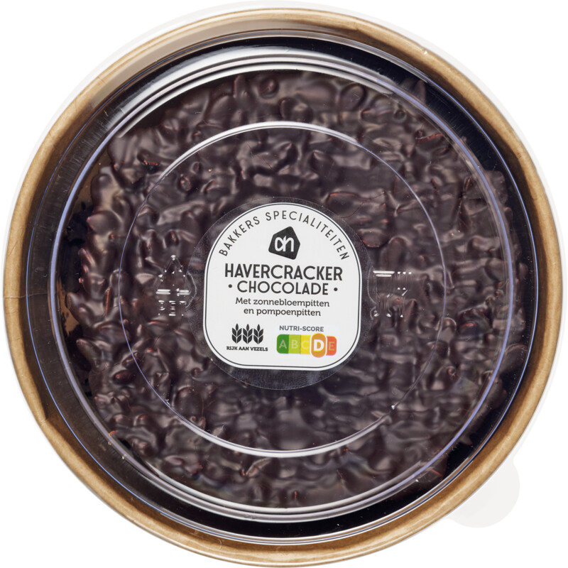 Een afbeelding van AH Havercracker chocolade
