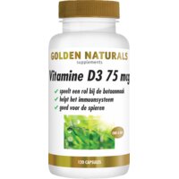 Afbeelding van Golden naturals Vitamine D3 75mcg