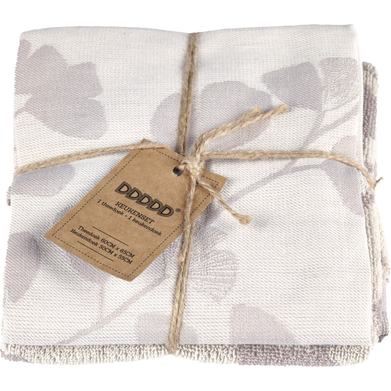 Een afbeelding van DDDDD Keukenset blader crème