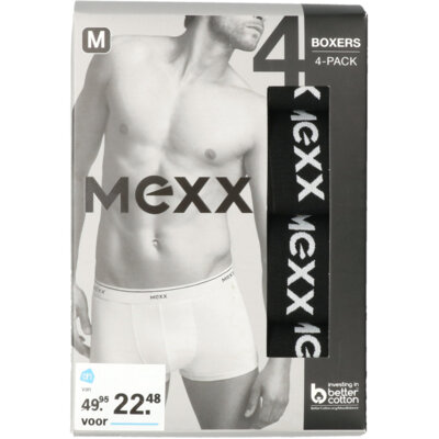 pdp-image-Mexx Boxer zwart 4-pack XXL