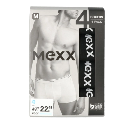 pdp-image-Mexx Boxer zwart 4-pack XXL