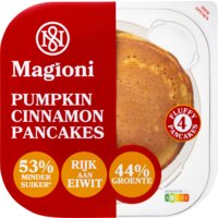 Een afbeelding van Magioni Pumpkin cinnamon pancakes