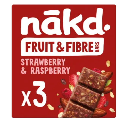 pdp-image-Nakd. Fruit & fibre bars strawberry raspberry