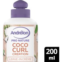 Een afbeelding van Andrélon Pro nature coco curl creation leave-in