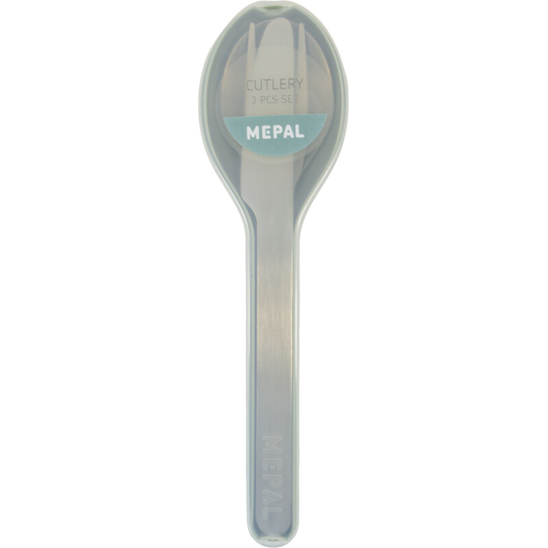 Een afbeelding van Mepal Bestekset ellipse nordic sage 3-delig