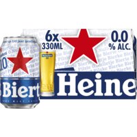 Een afbeelding van Heineken Premium pilsener 0.0 6-pack
