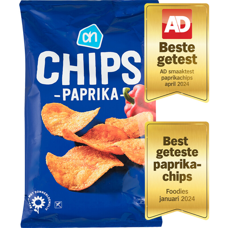Een afbeelding van AH Chips paprika
