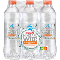 Een afbeelding van AH Bruisend mineraalwater bloedsinaasappel