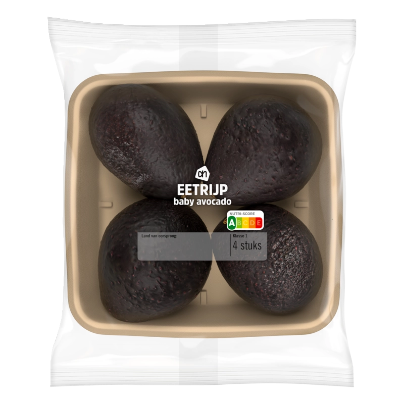 Baby avocado eetrijp