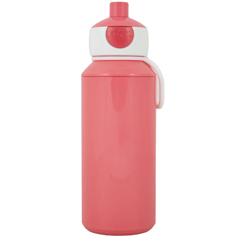 Drinkfles pop-up campus pink