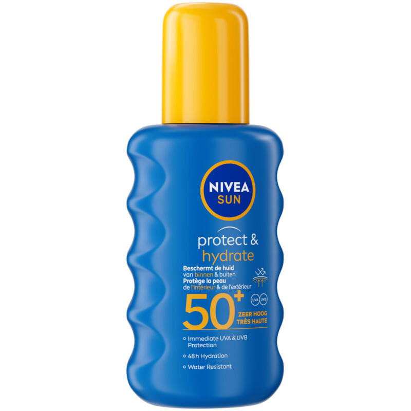 Een afbeelding van Nivea Sun Protect & hydrate zonnebrand spf50