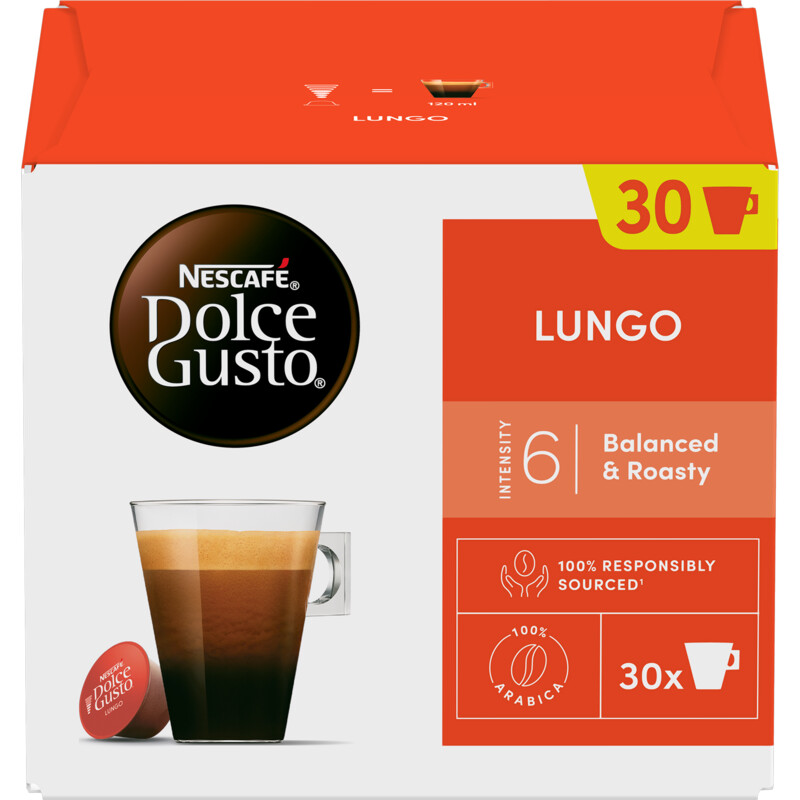 Een afbeelding van Nescafé Dolce Gusto Lungo capsules