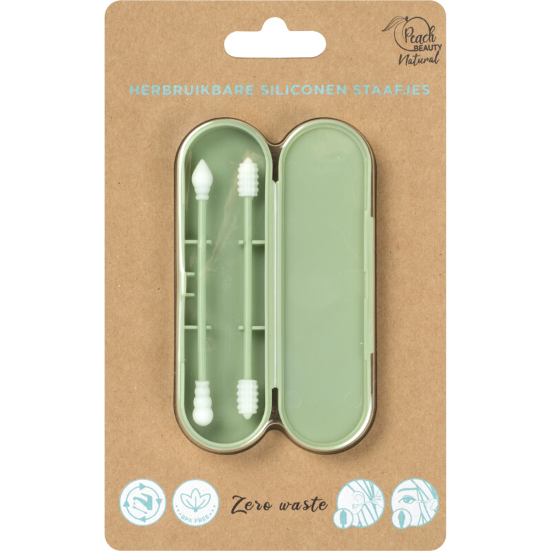 Een afbeelding van Care Wasbare wattenstaafjes